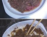 楽々レンジで２分♡やわらか牛(豚)蒸し作り方4写真