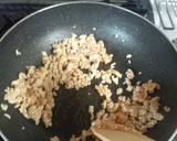 豆腐と鶏挽肉のスープ作り方2写真