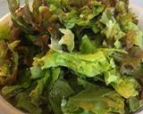 取り合い♫サニーレタスの激ウマサラダ作り方1写真
