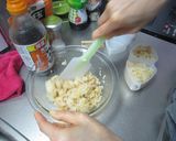 揚げ玉おにぎり作り方1写真