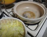 あさりベーコンとキャベツ蒸し作り方1写真