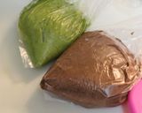 サラダ油で☆2色のマーブル焼きドーナツ♪作り方6写真