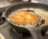 鹿肉のカツレツミラノ風作り方5写真
