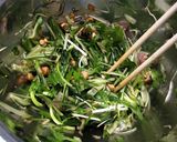 アジの刺身と香味野菜の中華風和え作り方4写真
