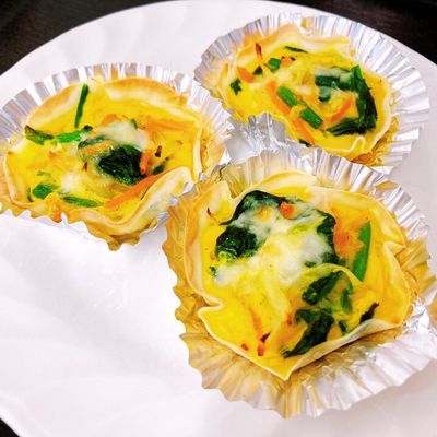 管理栄養士考案☆簡単！野菜キッシュ by 宇部フロンティア大学短期大学