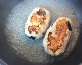 鳥ひきバーグ☆茄子満載o(^▽^)o作り方7写真