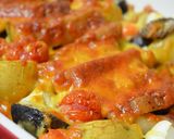 豚バラ肉と野菜のチーズオーブン焼き作り方6写真