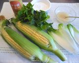 とうもろこしとカッテージチーズのさらだ作り方1写真