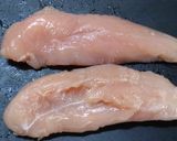 ボリューム！ササミ２本でチキンナゲット作り方1写真
