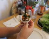 お好み手巻き、生春巻きディナー作り方13写真