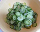 子供喜ぶ胡瓜とわかめのプチプチ海藻サラダ作り方1写真