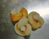 ぶきっちょさんの　❀ちくわフラワーⅡ❀作り方4写真