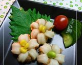 ぶきっちょさんの　❀ちくわフラワーⅡ❀作り方7写真