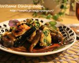 鶏もも塩麹ネギ焼き　ぽん酢ぶっかけ♪作り方5写真
