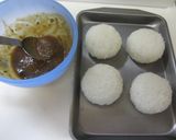 香ばしい～ネギ味噌焼きおにぎり♪作り方1写真