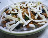 ご飯on納豆チーズ焼き☆作り方3写真