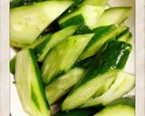 梅こぶ茶で胡瓜の浅漬け作り方3写真