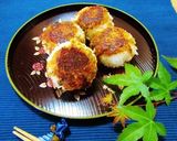 香ばしい～ネギ味噌焼きおにぎり♪作り方5写真