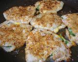 豚ロース簡単バジルチーズパン粉焼き作り方5写真
