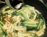☆小松菜と揚げの炊いたん☆作り方4写真