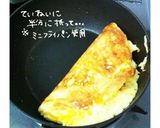 ふわとろ！ トマトのチーズオムレツ♫作り方6写真