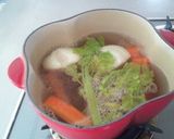 鶏むね肉の旨味たっぷりスープ♪作り方2写真