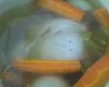 鶏むね肉の旨味たっぷりスープ♪作り方3写真