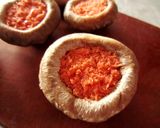 簡単！おつまみ♪しいたけの鮭チー焼き作り方2写真