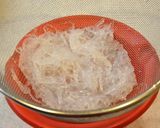 *春雨となめこの豆乳中華スープ*作り方2写真