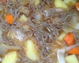 簡単☆フライパンで肉じゃが作り方4写真