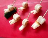 キャラ弁に…ちくわのカタツムリ⭐作り方3写真