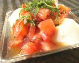 Ψトマトと青じその中華風冷奴Ψ作り方3写真
