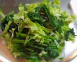 ほうれん草・キャベツ・トマトのおひたし♪作り方2写真