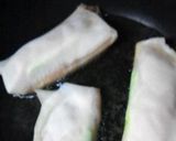 お餅と野菜のヘルシー春巻き♥作り方3写真