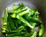 ピーマンとコンニャクと豚肉のピリ辛炒め作り方3写真