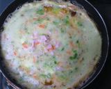 チーズも入った野菜たくさんオムレツ作り方3写真