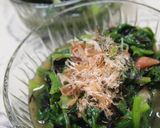 ほうれん草とひじきの梅つゆだし浸し作り方5写真