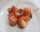 サーモンチーズ巻きマヨ～お弁当にも～塩麹作り方2写真