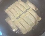 大葉が香る鶏ひき肉の棒餃子🎵作り方3写真