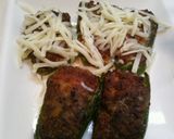 ピーマンの肉詰めチーズのせ☆作り方6写真