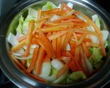 ヘルシー春野菜のあっさり蒸し煮作り方3写真