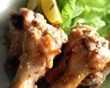 塩麹でカリッじゅわ〜なニンニク醤油手羽☆作り方3写真