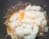 豚挽き肉チャーハン作り方3写真