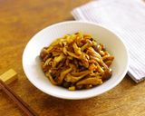レンジで★舞茸としめじの甘醤油煮作り方6写真