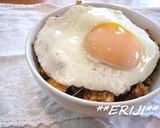 厚揚げと豚ひき肉のケチャップ丼～♪♪作り方5写真