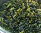 大根の葉の煮物だワン作り方2写真