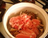 簡単ヘルシー♪キノコたっぷり豚丼作り方1写真