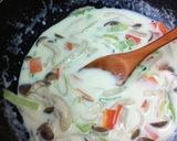 クリームスパゲッティ作り方8写真