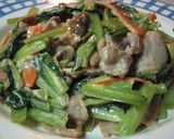 ♪小松菜♡ 豚肉炒め♡ マヨ醤油味♪作り方6写真