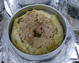 白菜のソーラー丸太蒸し作り方7写真